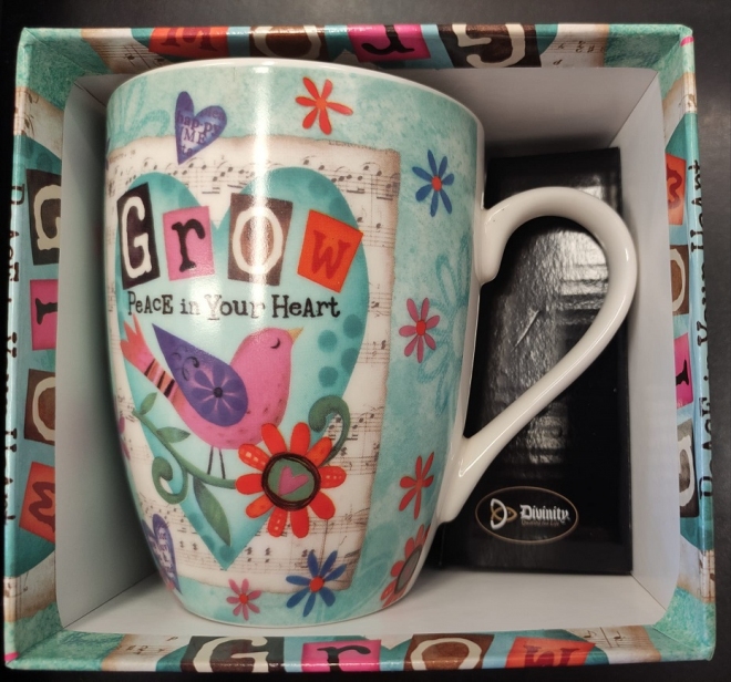 Mug - Grow Peace in Your Heart, 340ml