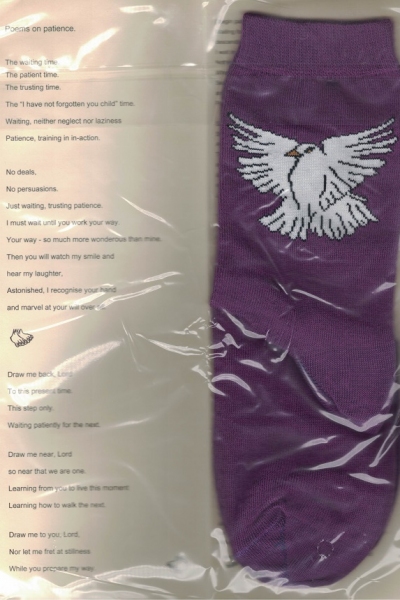 Holy Socks - The Dove, Size 4-7